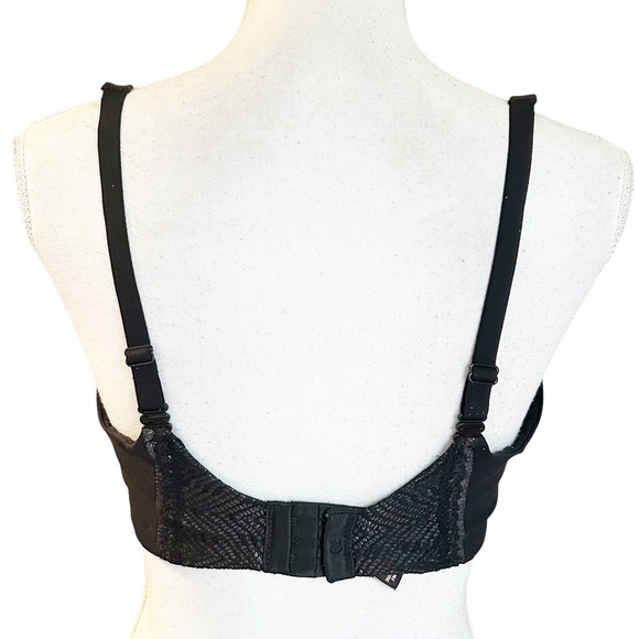 Victoria’s Secret Body by Victoria Lined Perfect Coverage Bra Women 36DDD Black - Picture 6 of 8